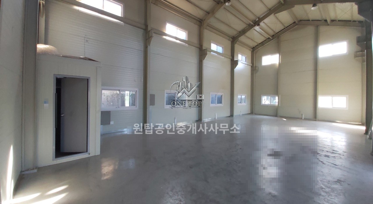 향남공장임대 • 60평x2개동 • 아주 넓은 단독마당 784평 • 주변 민원없고 트레일러 진입가능 • 탁 트인 멋진조망 • 야적장추천 • 화성공장창고임대 사진 7