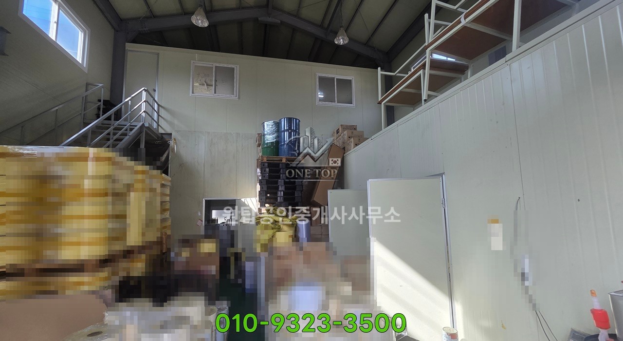 금곡동 공장창고임대│42평&복층사무실│대형차진입 빠른입주│주차공간 넓은마당│동탄오산 공장창고임대 사진 3