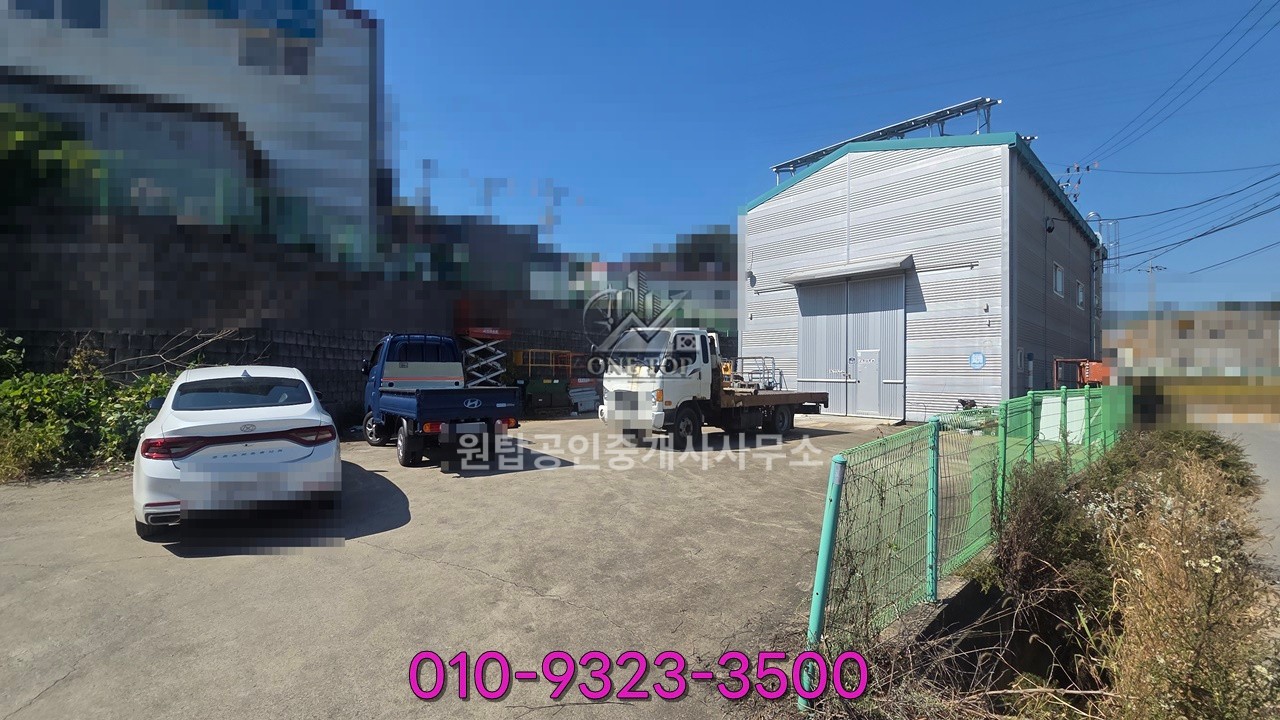 향남공장임대 60평 독채공장 야드넓음 호이스트 완비 11톤화물차 진입 전기20kw 화성향남공장창고임대 사진 3
