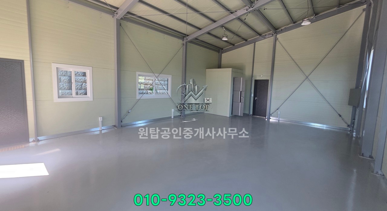 오산공장임대 화성 금곡동 공장(창고)임대, 30평 신축건물 단독 넓은마당 즉시입주 동탄창고임대 사진 5