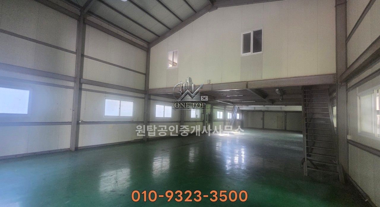 화성시 봉담공장/창고 임대 _ 약200평 중2층 사무실 _ 전력75kw 단독공장 _ 기숙사 컨테이너 완비 _ 화성 정남공장임대 사진 5