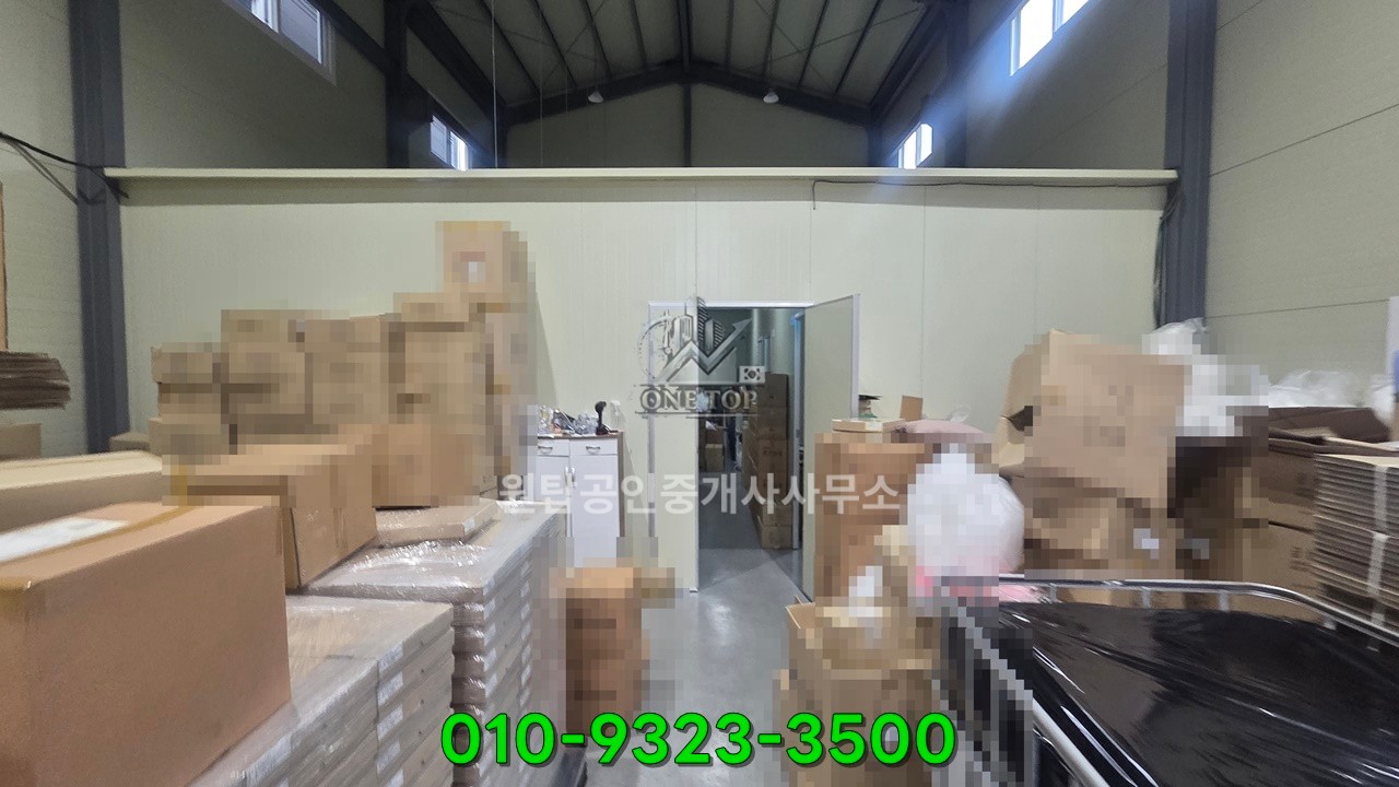 봉담공장임대 / 공장 60평 내부칸막이 30평 / 신축급 깨끗 / 2차선~4차선도로 모두 가까워요 / 상.하수 직관연결 화성식품공장임대 사진 4