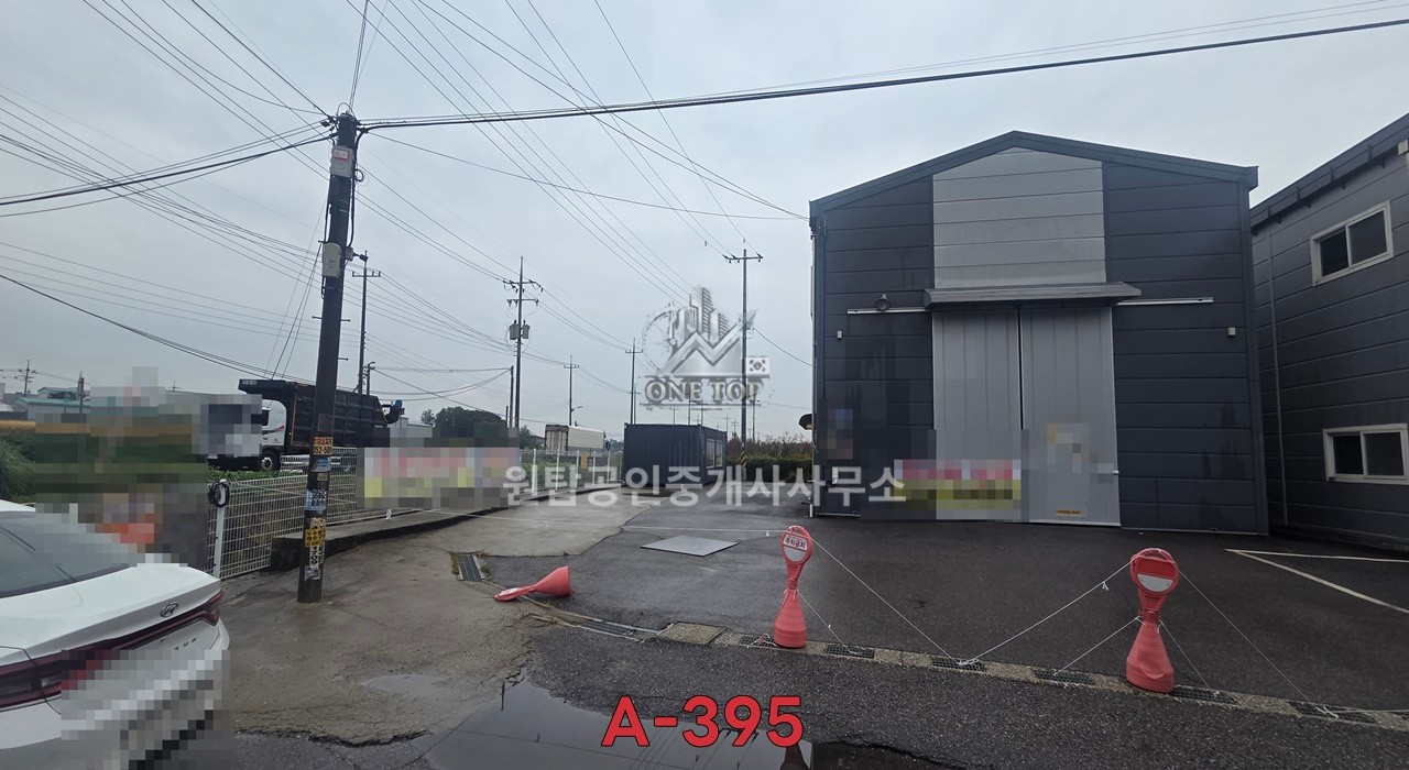 정남공장임대 귀래리 60평 단독형 넓은마당 2차선 대로변(간판효과 좋음) 호이스트 및 사무실완비 공실 즉시입주 향남IC 인근 화성공장창고월세 사진 1